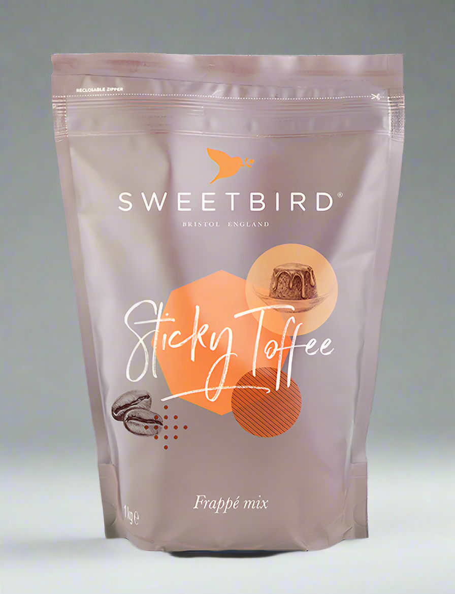 Sweetbird - Sticky Toffee Frappé Mix - 1 kg - Vegetarian