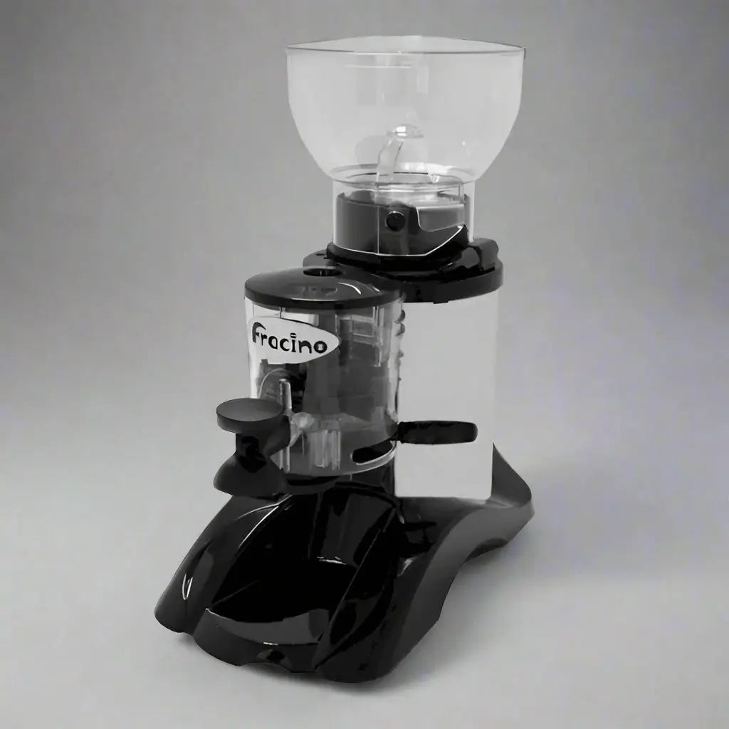 Fracino Model B - Commercial Doser Coffee Grinder - Black & Stainless Steel