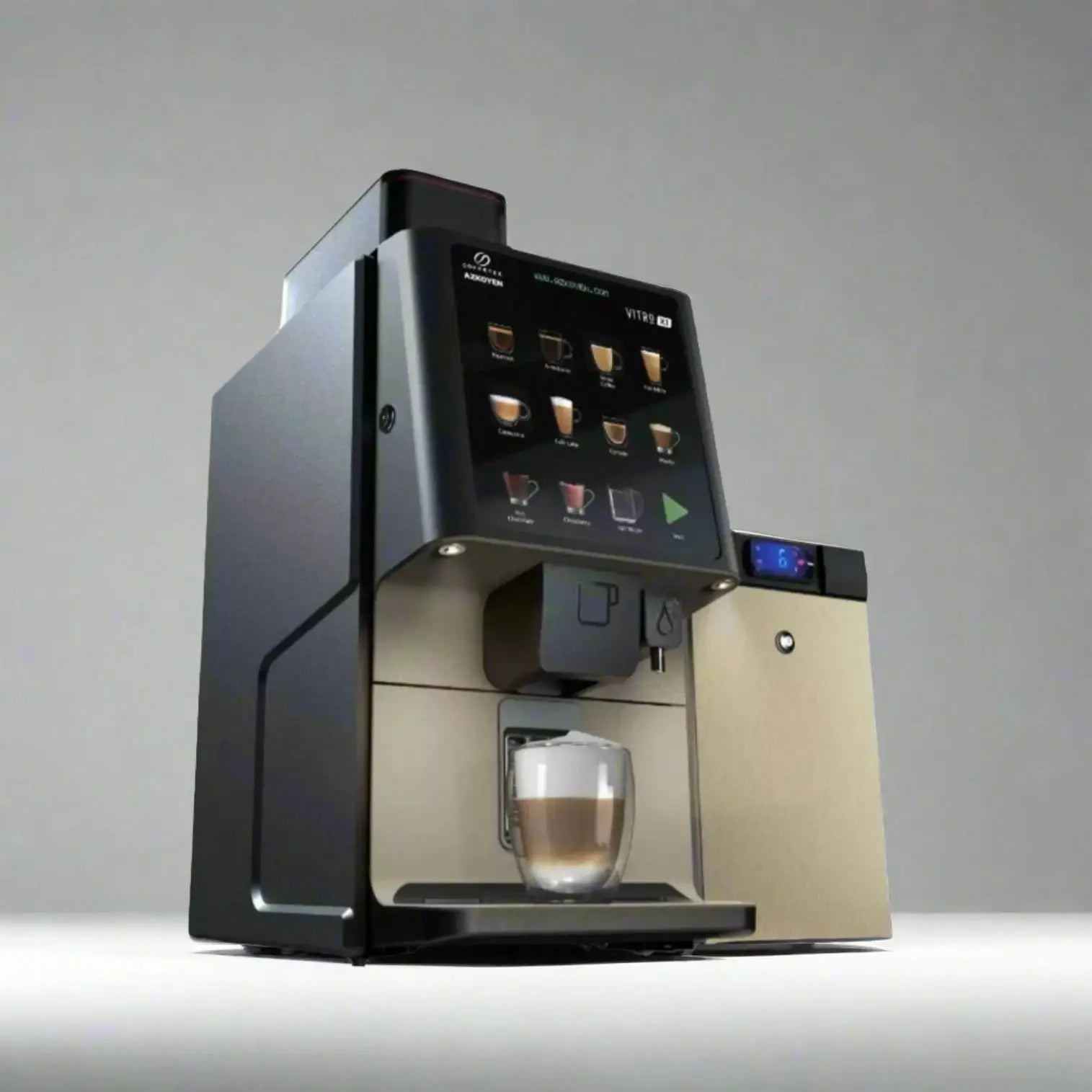 Azkoyen Vitro X1 MIA - Bean to Cup Coffee Machine - Fresh Milk System