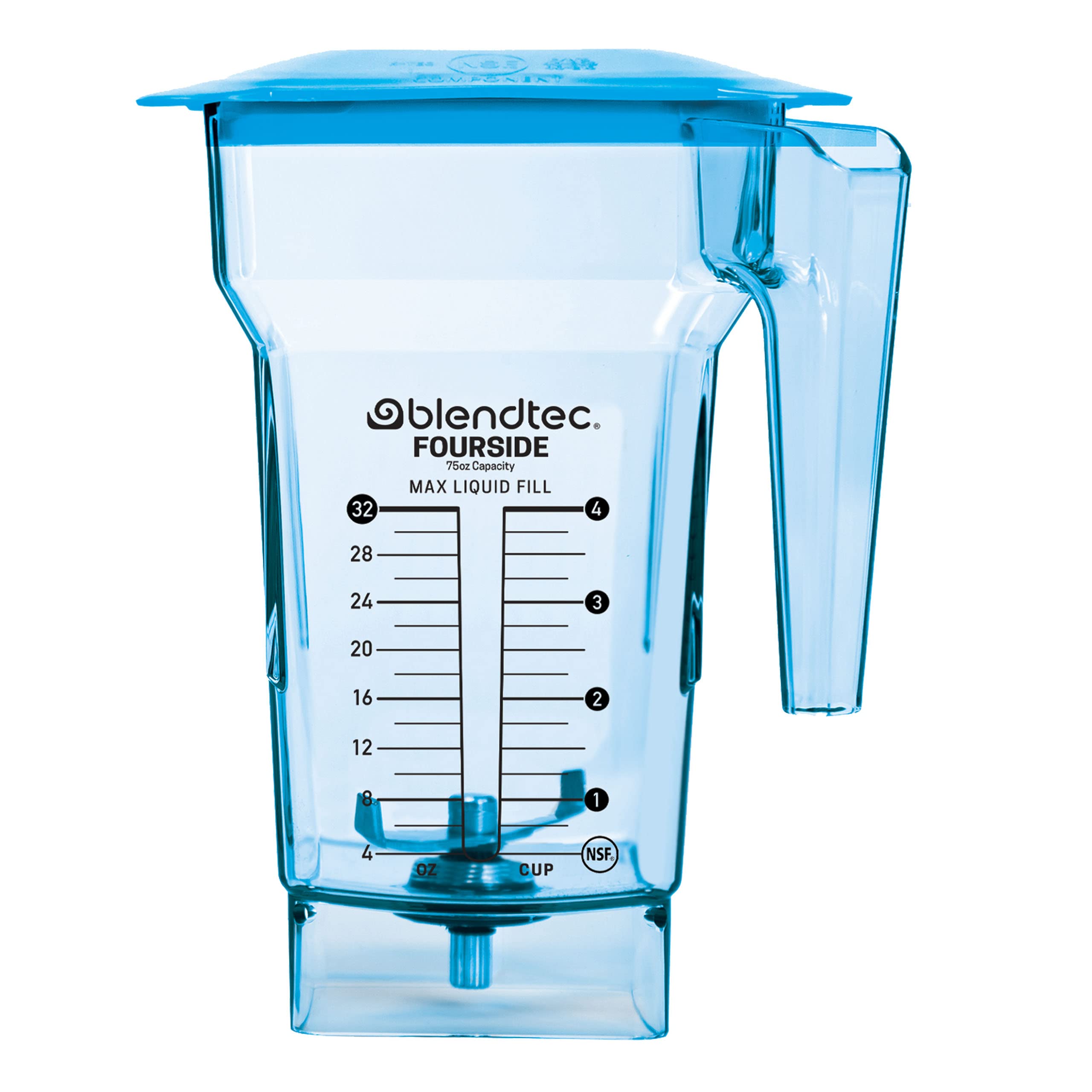 Blendtec - FourSide Jar - 1L Capacity - Commercial Blender Jug