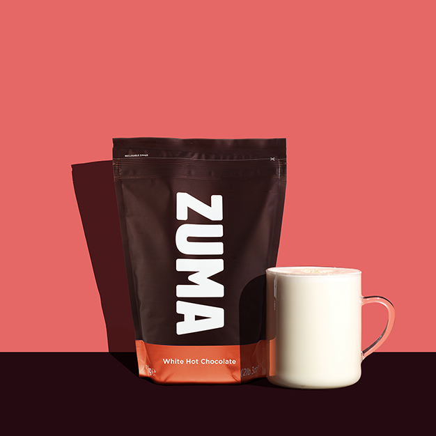 Zuma - White Hot Chocolate Powder - 1kg - Vegetarian