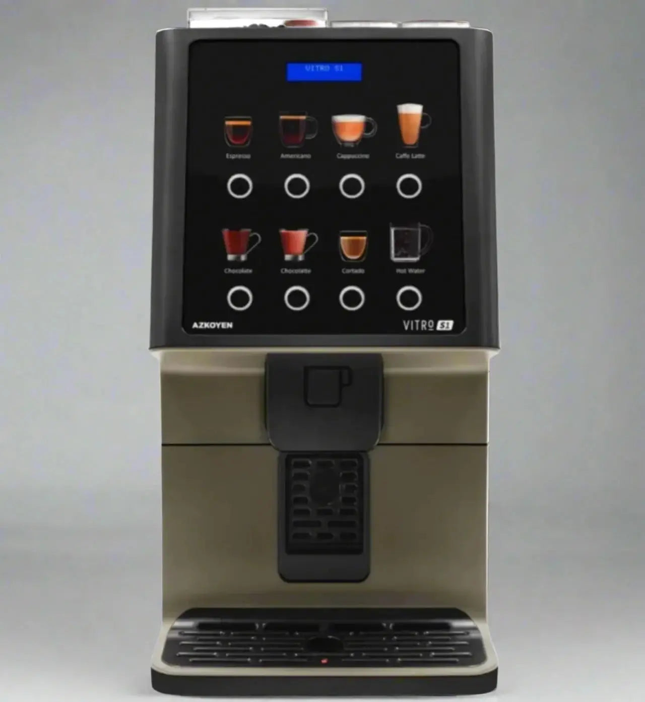 Azkoyen Vitro S1 - Automatic Coffee Machine - Compact Bean-to-Cup