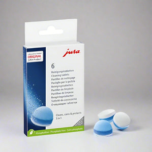Jura - Cleaning Tablets for Coffee Machines - 6 pcs 3-Phase