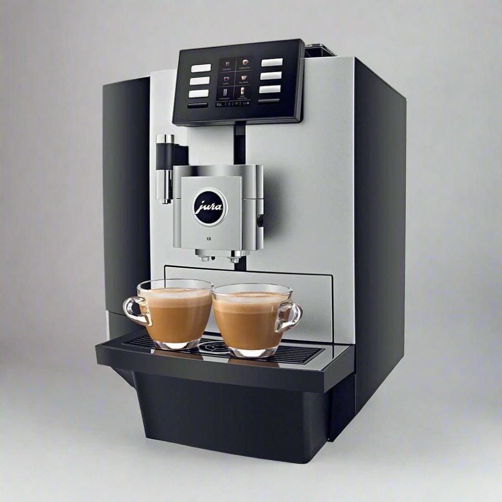 Jura X8 - Professional Coffee Machine with Enhanced Aroma Grinder
